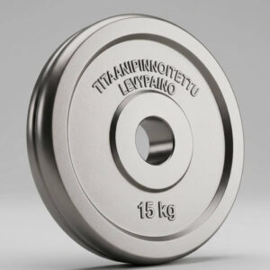 Titaanipinnoitettu levypaino 15 kg